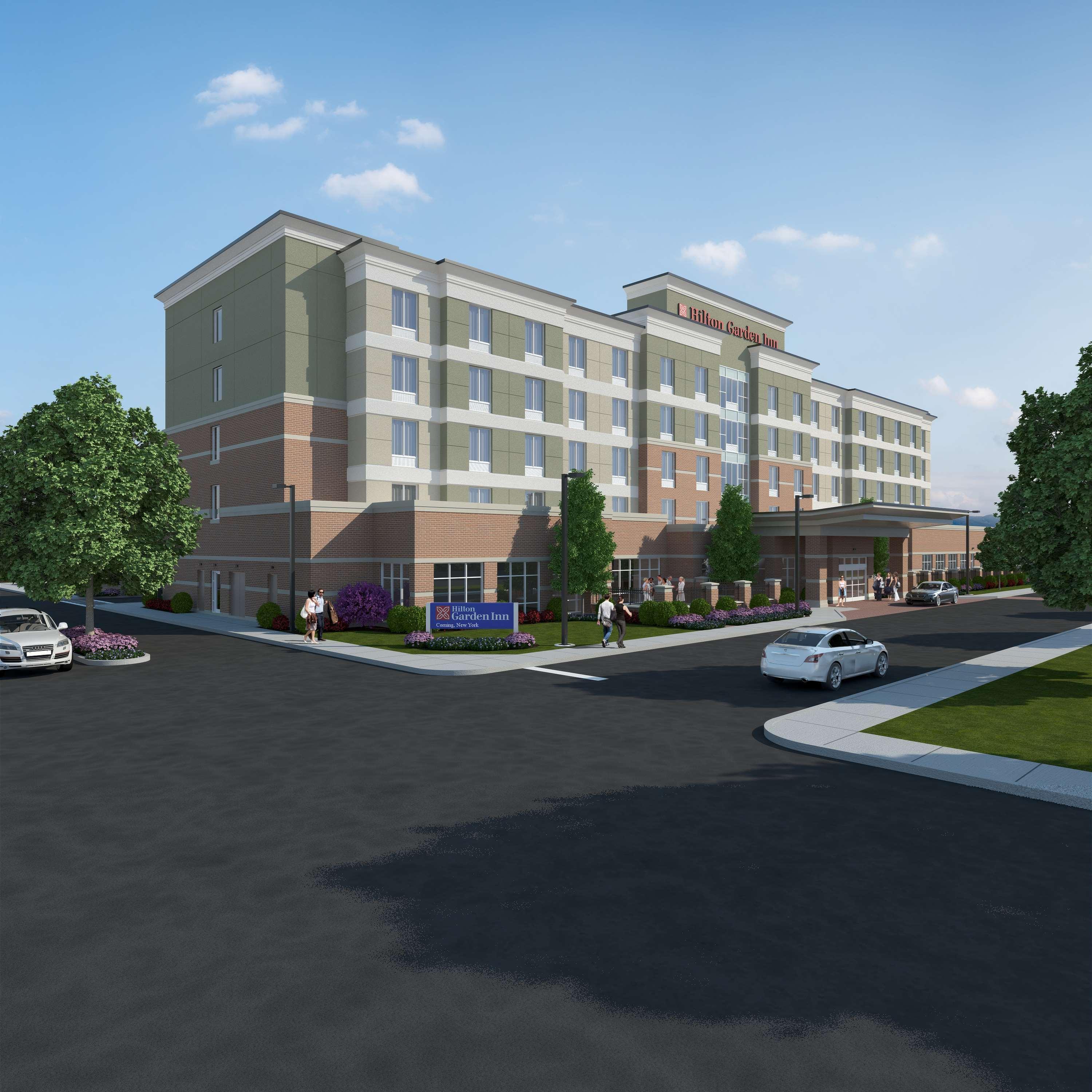Hilton Garden Inn Corning Downtown Exteriör bild